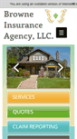 Mobile Screenshot of browneinsuranceagency.net